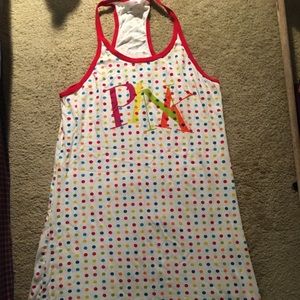 PINK polka dot night shirt